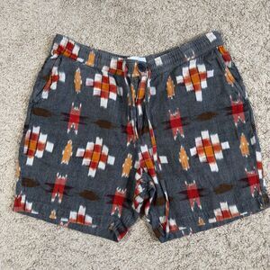 Wax London Newton Shirt Paradise Stitch Size 38 Shorts